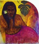 Поль Гоген Таитянская женщина-1899